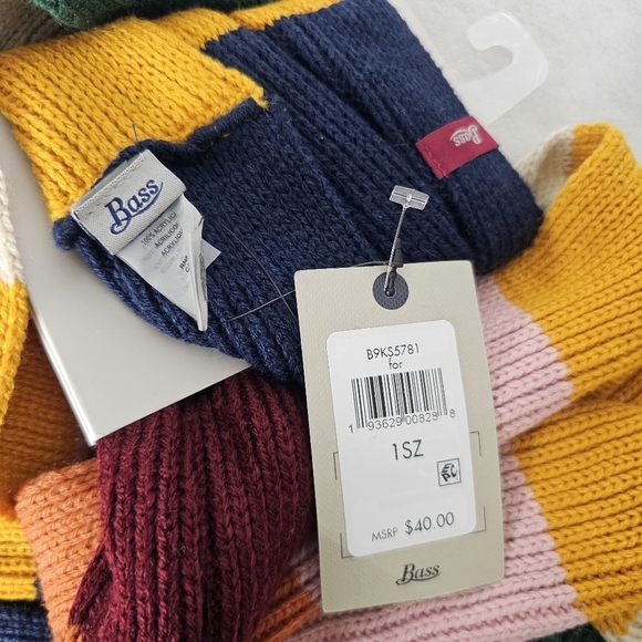 G.H. Bass Multicolor Knitted Infinity Scarf - Picture 5 of 8